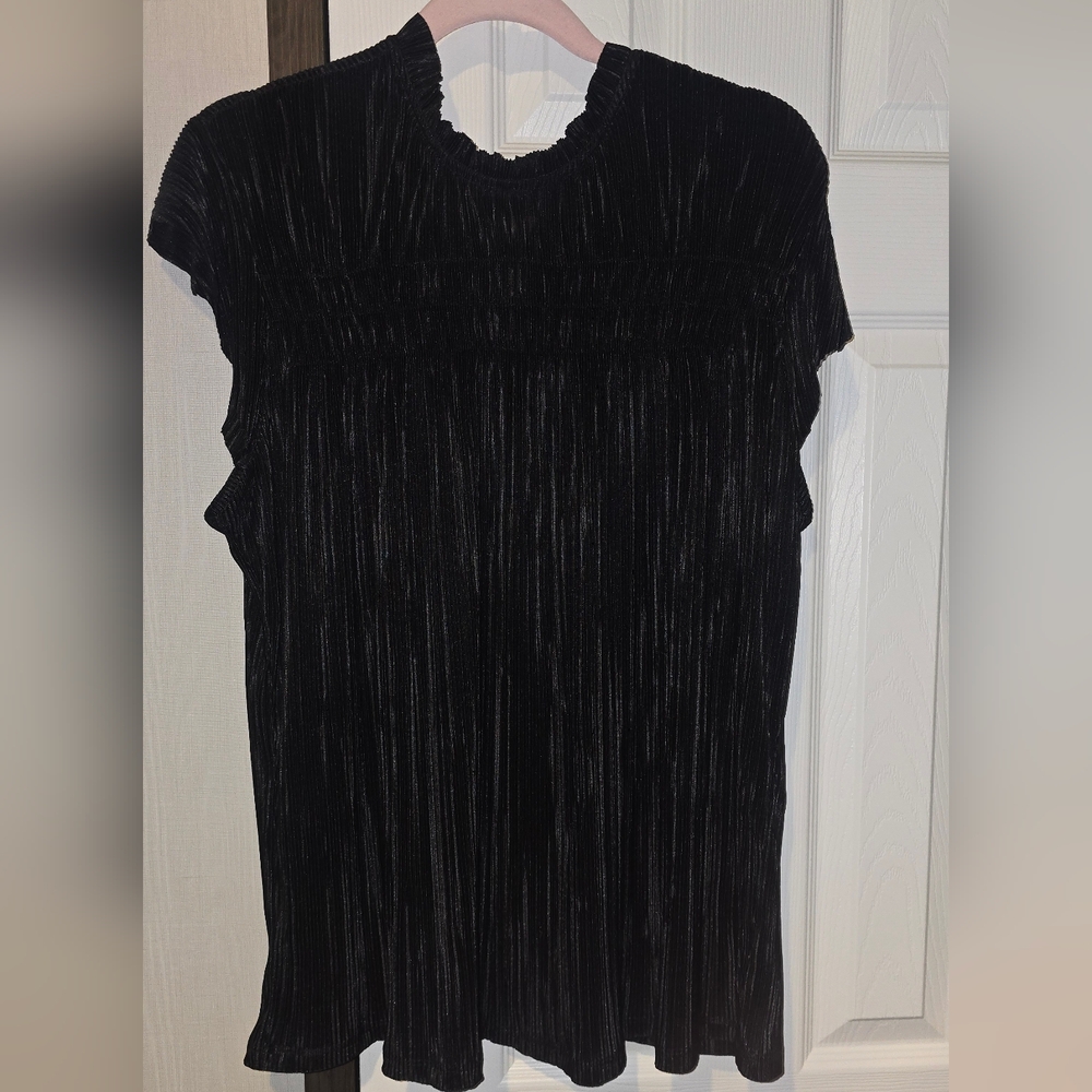 Nine West Black Ribbed Dress